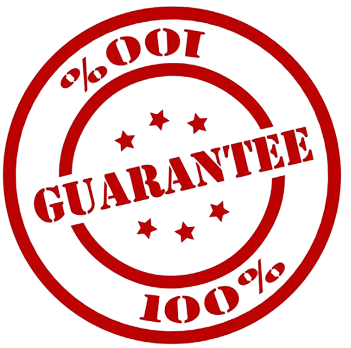 Guarantee Label (375x375), Png Download