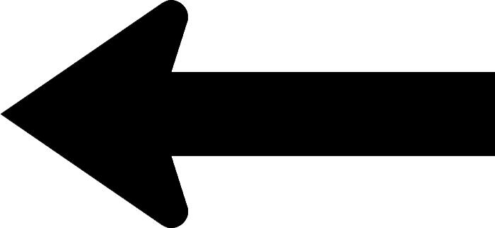 Related Wallpapers - Arrow Clipart Black And White (700x323), Png Download