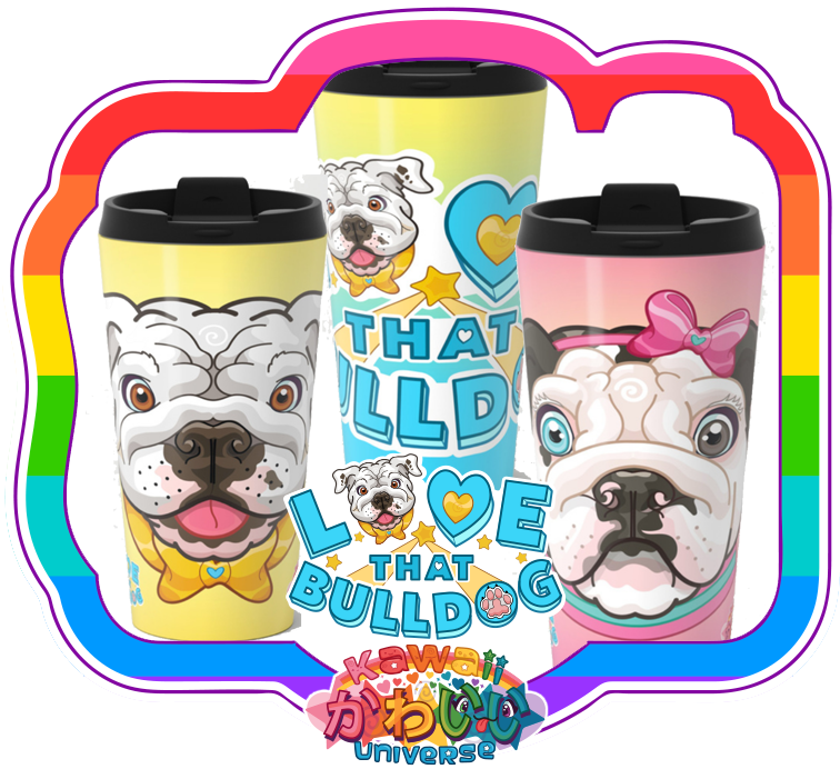 English Bulldog Clipart Kawaii - Bulldog (800x800), Png Download