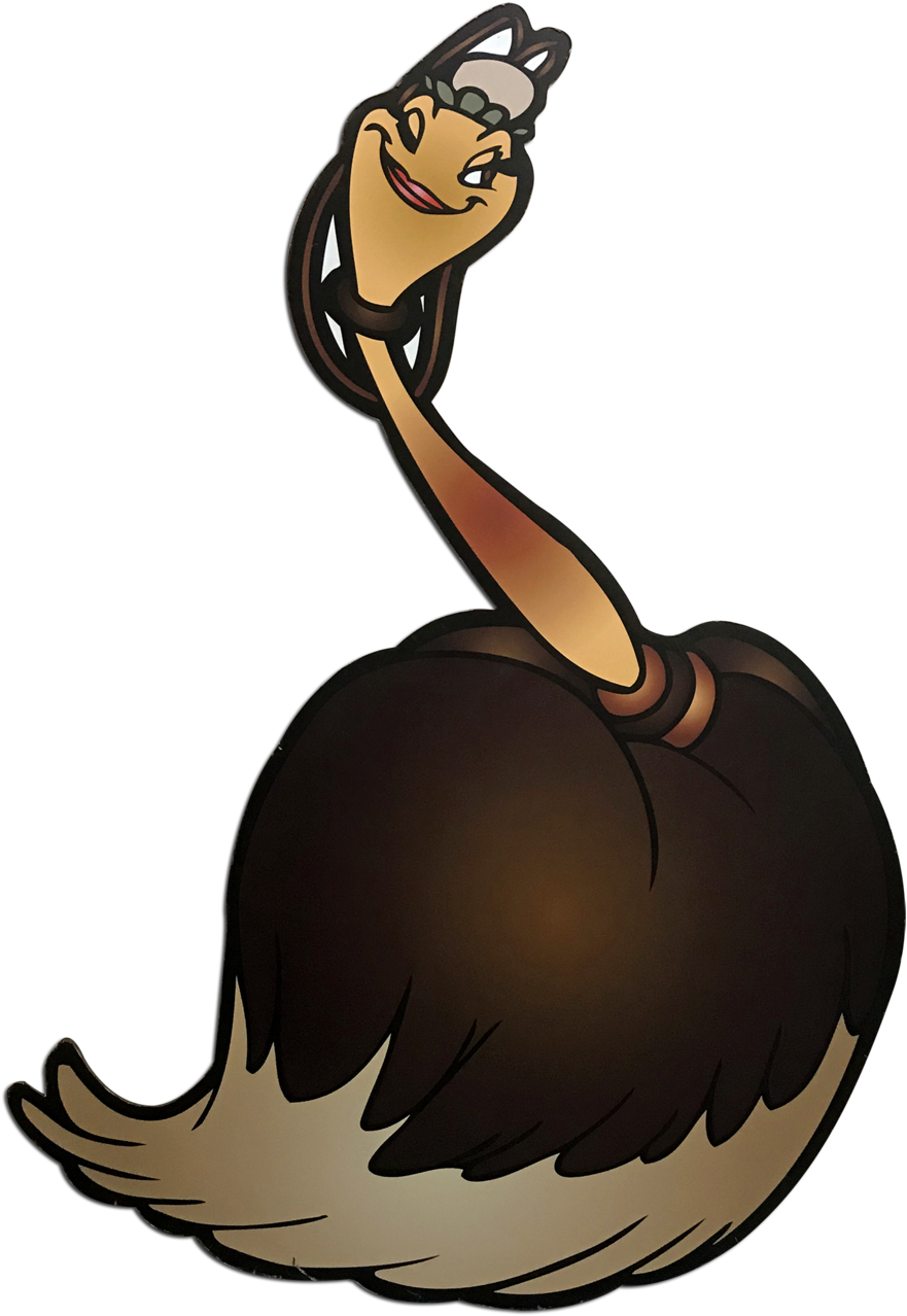 Beauty & The Beast Featherduster Standee - Beauty (1200x1600), Png Download
