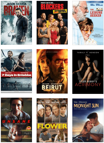 July 2018's Movie Picks - Numeros Animados Con Sombra (436x540), Png Download