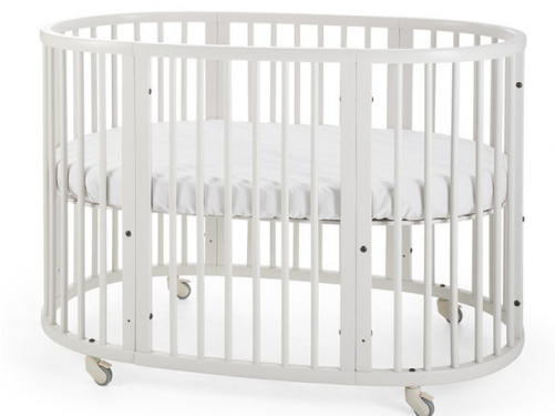 Stokke Sleepi Cotbed White - Stokke Sleepi Crib White (500x500), Png Download