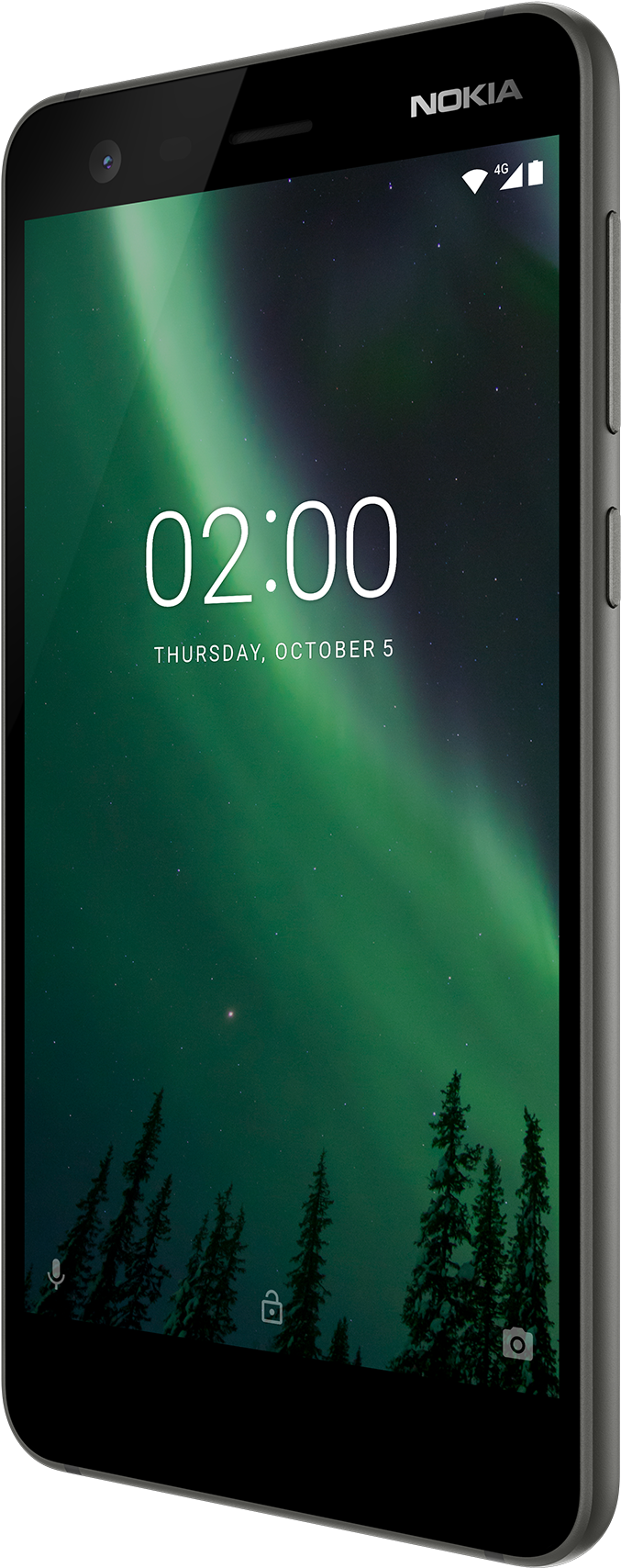 Nokia 2 Pewter Black (2000x2000), Png Download