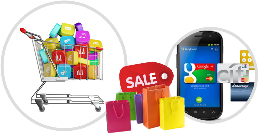 It Attracts The Customers Through Easy Product Search, - Mobile App Shopping Png (600x280), Png Download