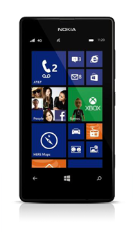 Nokia Lumia - Nokia Lumia 520 - 8 Gb - Black - Unlocked (450x350), Png Download