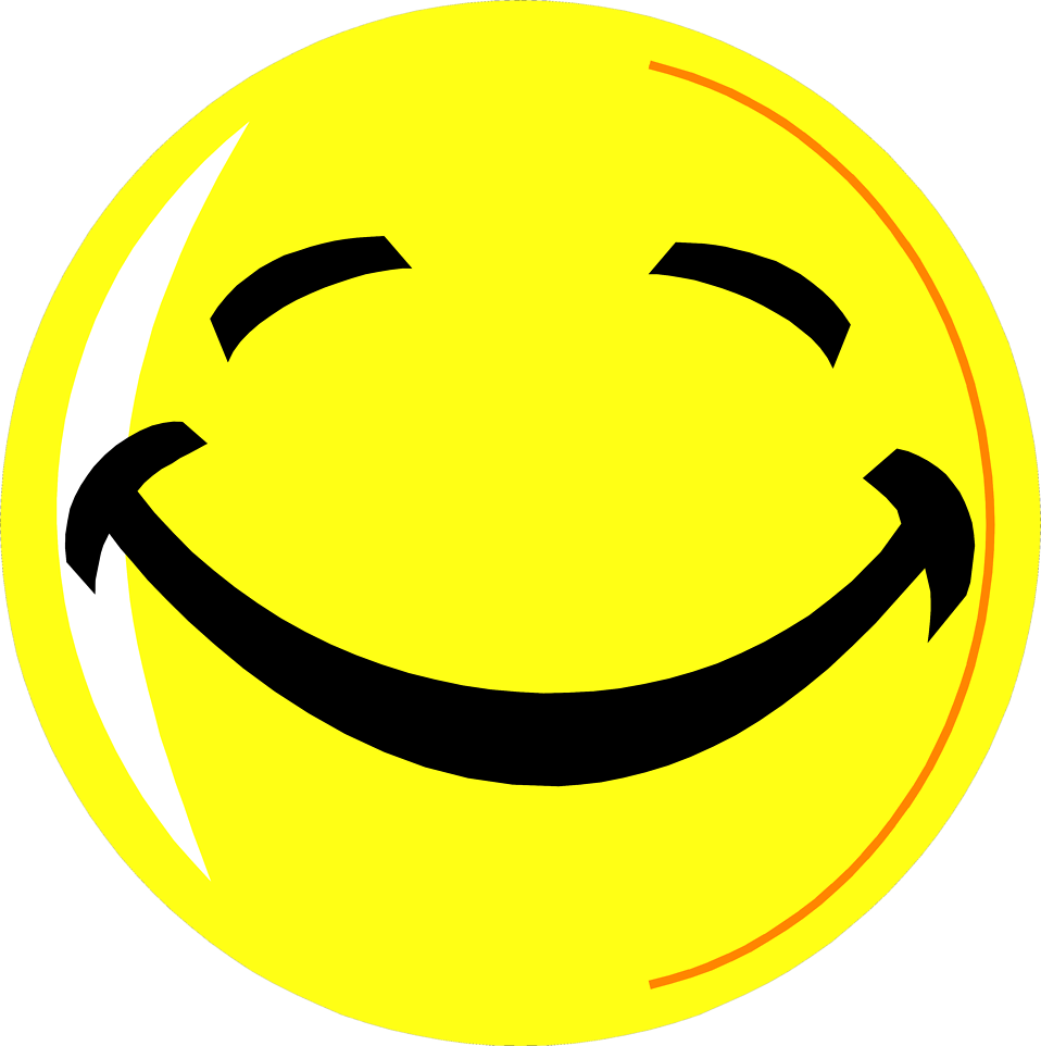 Smiley Face Free Stock Photo Illustration Of A Yellow - Transparent Background Smiley Face (958x962), Png Download