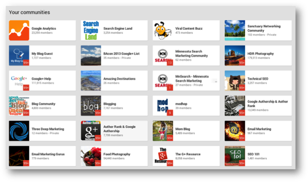 Google Plus Communities - Google+ (640x381), Png Download