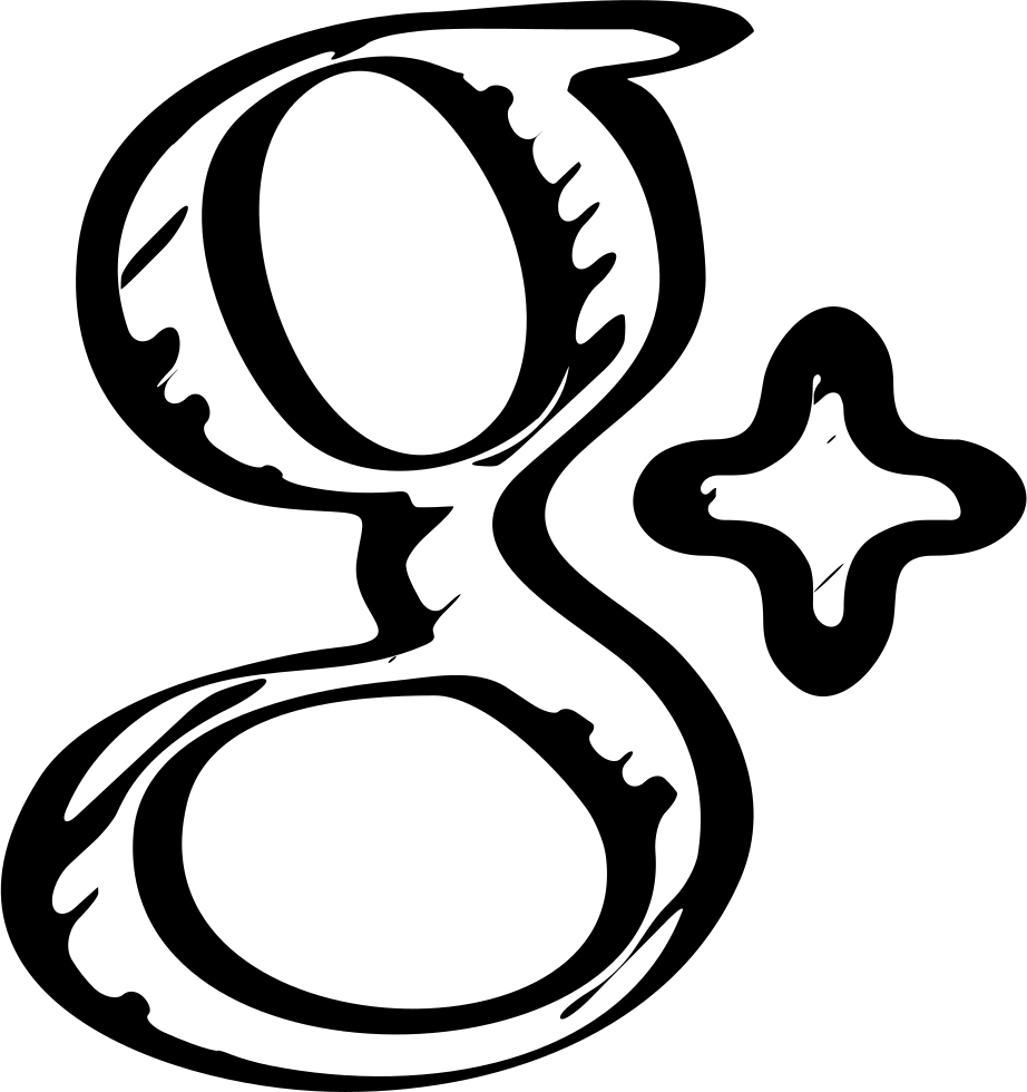 Google Plus Sketched Social Logo Comments - Google (922x980), Png Download