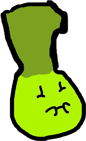 Gas Leek Badly Drawn (340x493), Png Download
