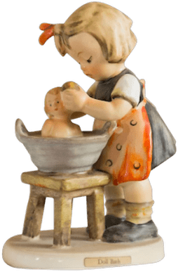 Doll Bath Hummel Figurine - Hummel Figurines (400x400), Png Download