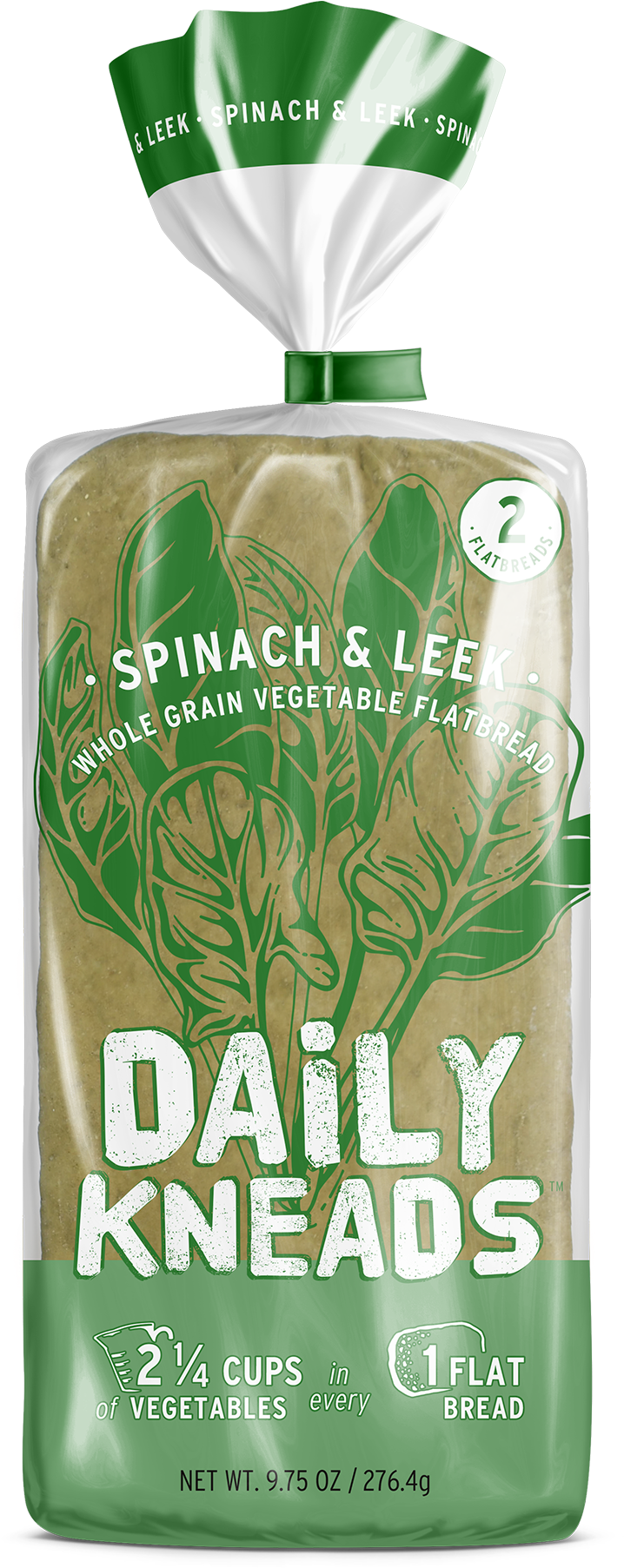 Spinach & Leek Flatbread - Flatbread (1920x1920), Png Download