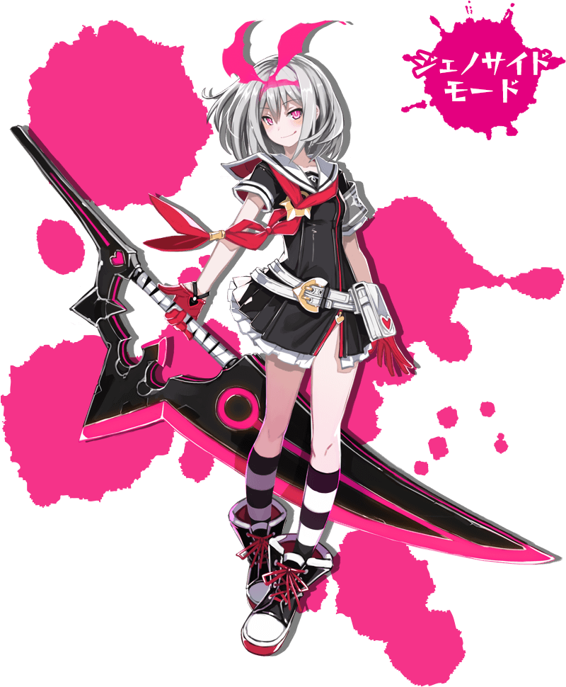 A2 - Mary Skelter Red Riding Hood (800x1000), Png Download