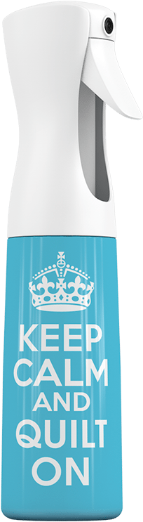 Keep Calm And Quilt On - Bottle (760x830), Png Download
