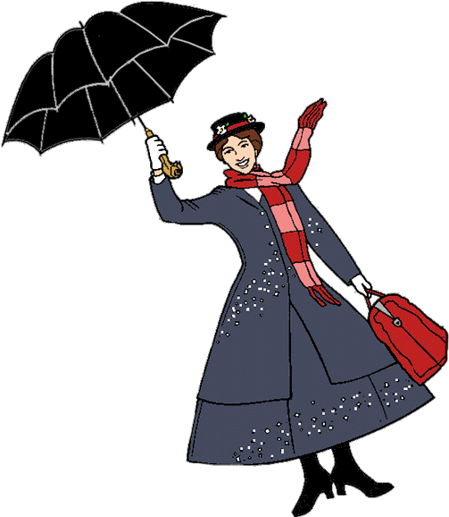 Graphics For Mary Poppins Umbrella Graphics - Every Job That Must Be Done There (540x603), Png Download