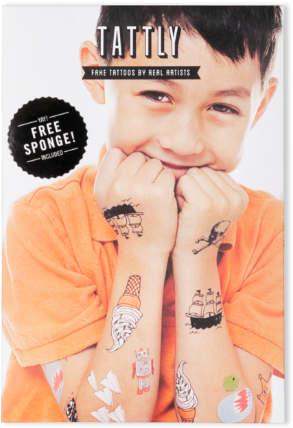 Kids Mix One - Kids Temporary Tattoo (690x690), Png Download