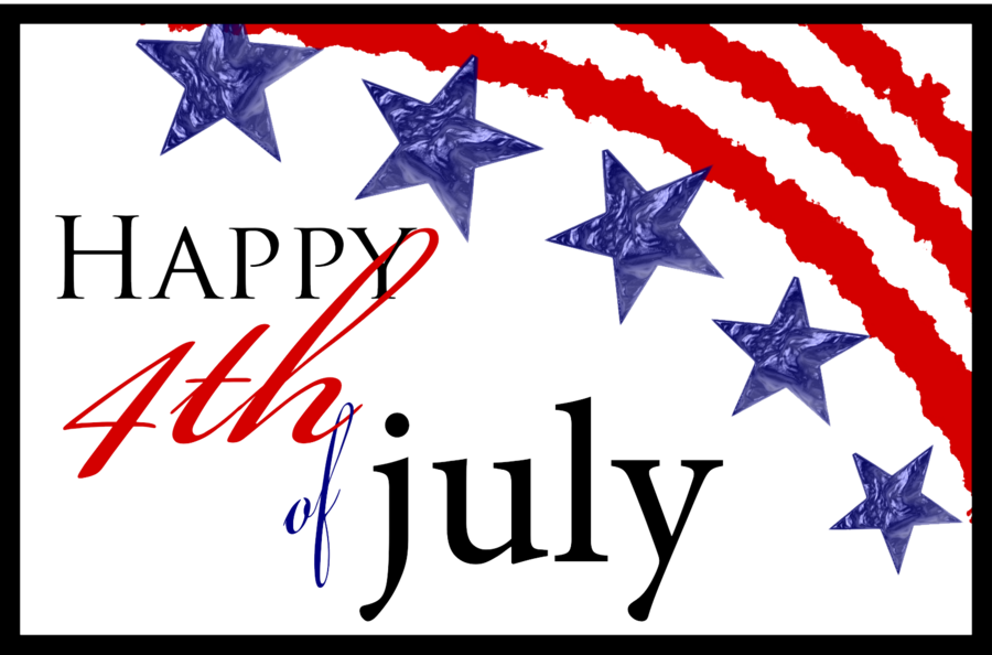 Download Closed For Fourth Of July Clipart Independence - Happy 4th Of July (900x594), Png Download