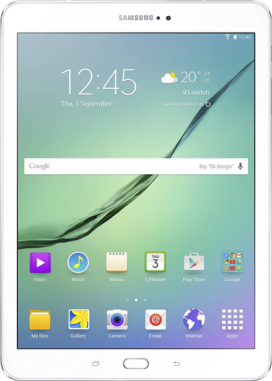 Samsung Galaxy Tab S2 - Galaxy Tab S2 (833x870), Png Download