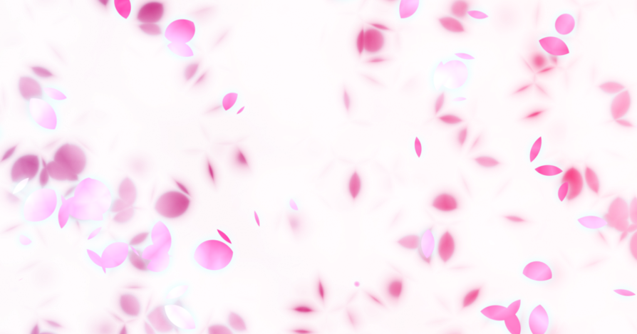 Petals Png Butterfly Blue ♥ - Pink Rose Petals Falling Png (894x469), Png Download