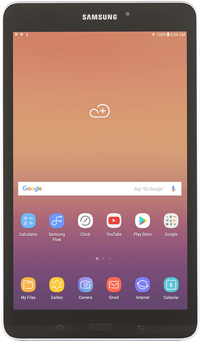 Samsung Galaxy Tab A - Samsung Galaxy Tab A 8.0 (2017) (800x800), Png Download