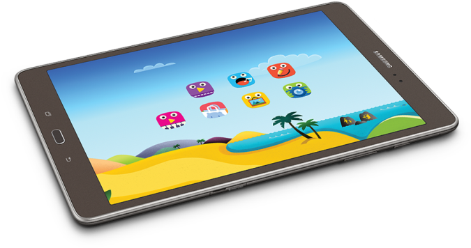 Samsung Electronics Tablets (678x383), Png Download