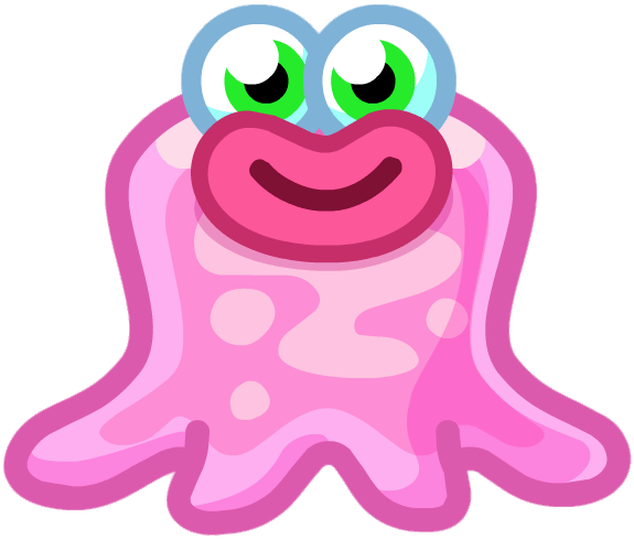 Download - Moshi Monsters Sweeney Blob (575x489), Png Download