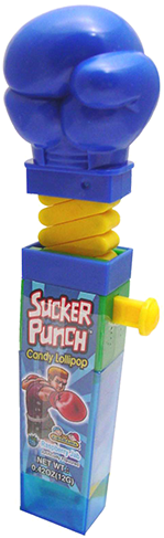 Sucker Punch Candy Lollipop For Fresh Candy And Great - Sucker Punch Candy Lollipop And Punching Hand C546 (500x500), Png Download