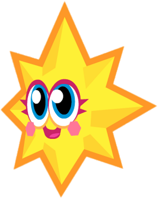 Tessa The Shooting Star Side View - Graphic Design (400x400), Png Download