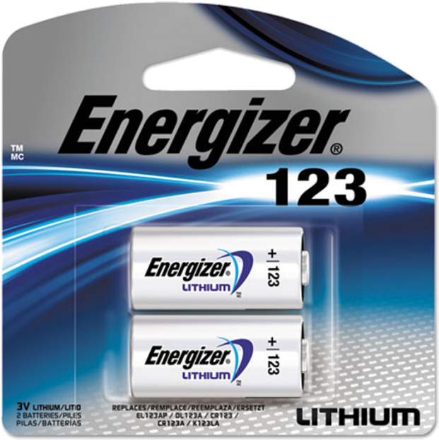 Lithium 123 Batteries - Cr2 Batteries (700x700), Png Download