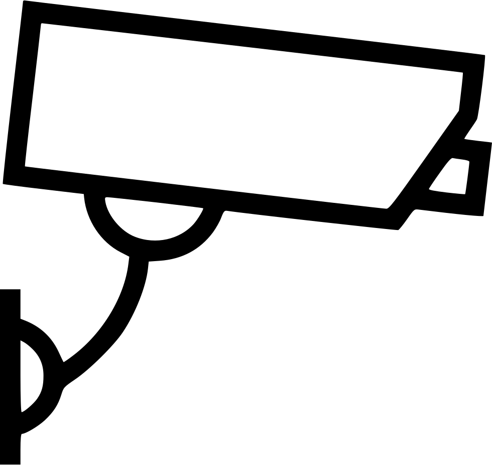 Cctv Camera Comments - Cctv Box Camera Icon (980x926), Png Download