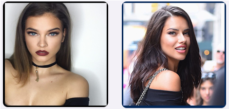 Barbara Palvin Or Adriana Lima - Adriana Lima (505x320), Png Download