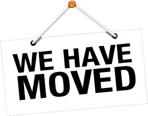 Concept Moved - We Have Moved Clip Art (517x406), Png Download