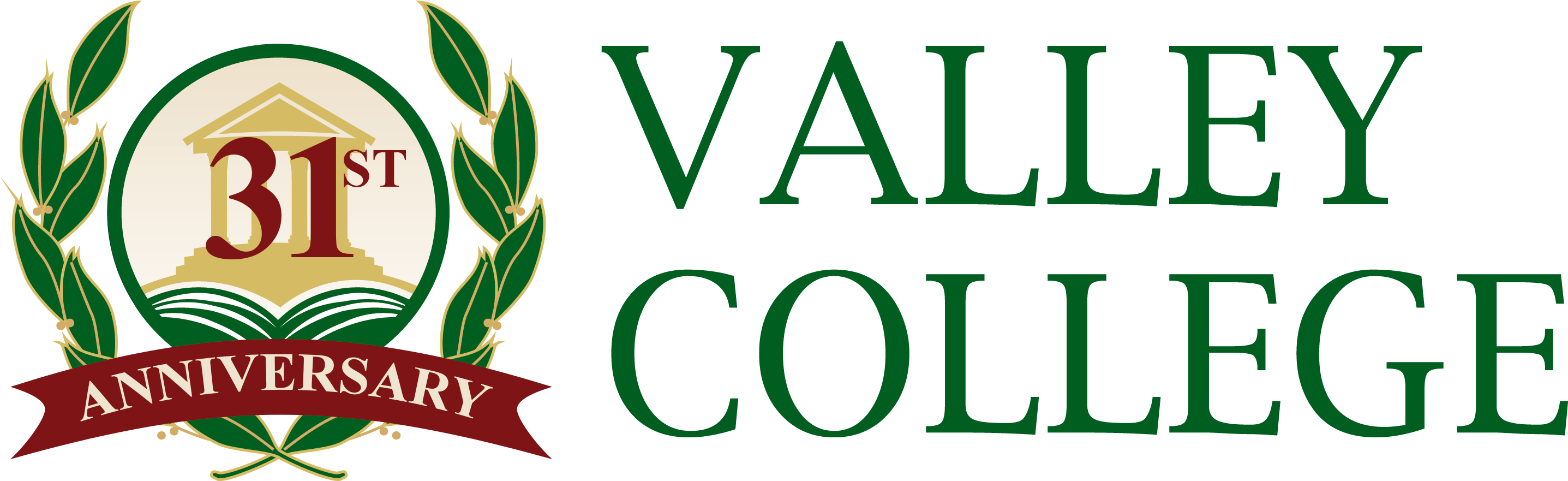 Valley College West Virginia - Dental Apple Logo (2920x880), Png Download