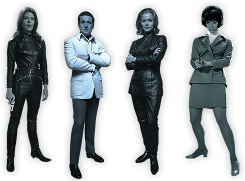 I Can't Lie, If I Was In England I Would Definitely - Diana Rigg Vs Linda Thorson (498x368), Png Download