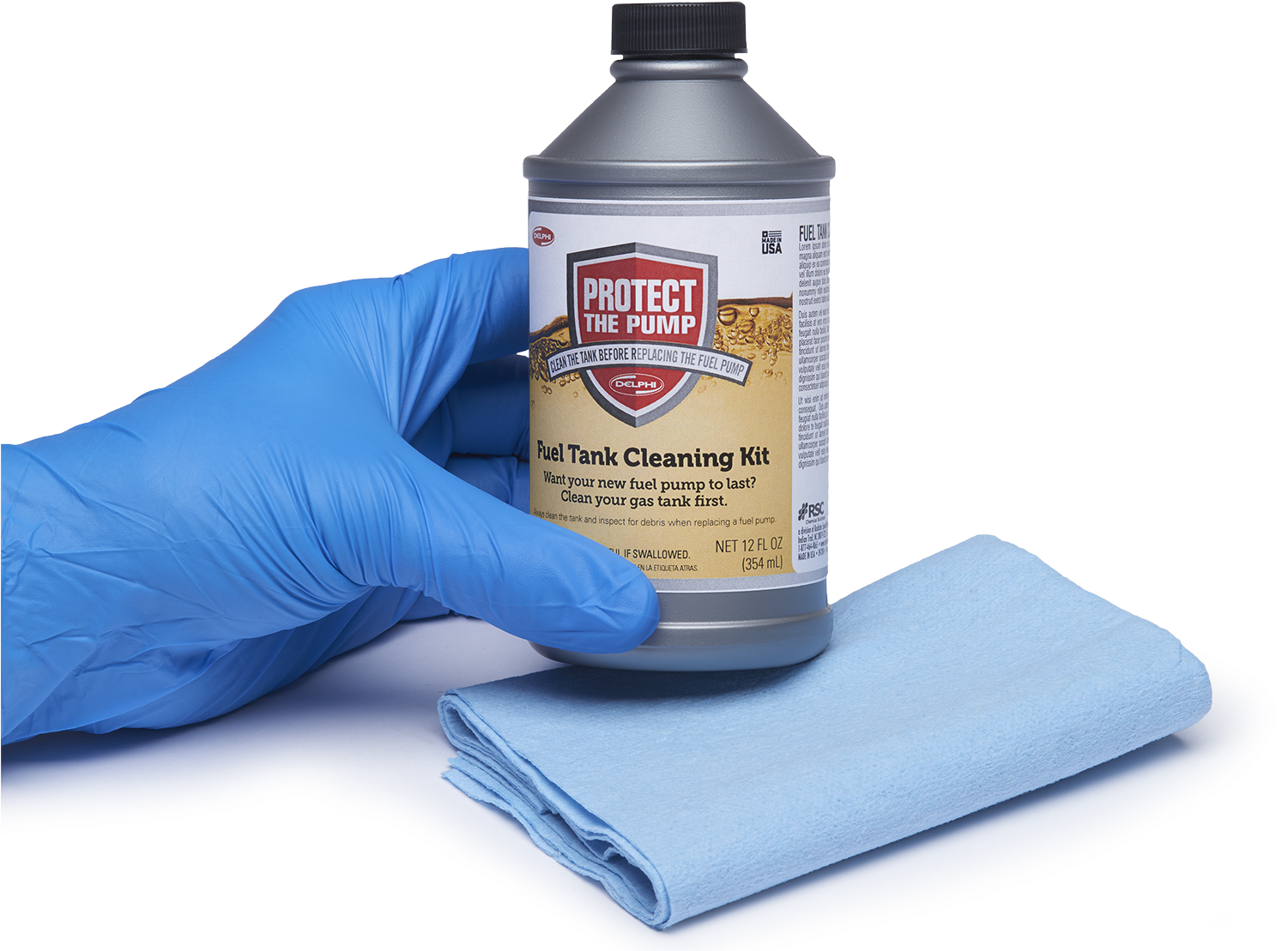 Fuel Tank Cleaning Kit Cleaning Kit - Leather (1500x1131), Png Download