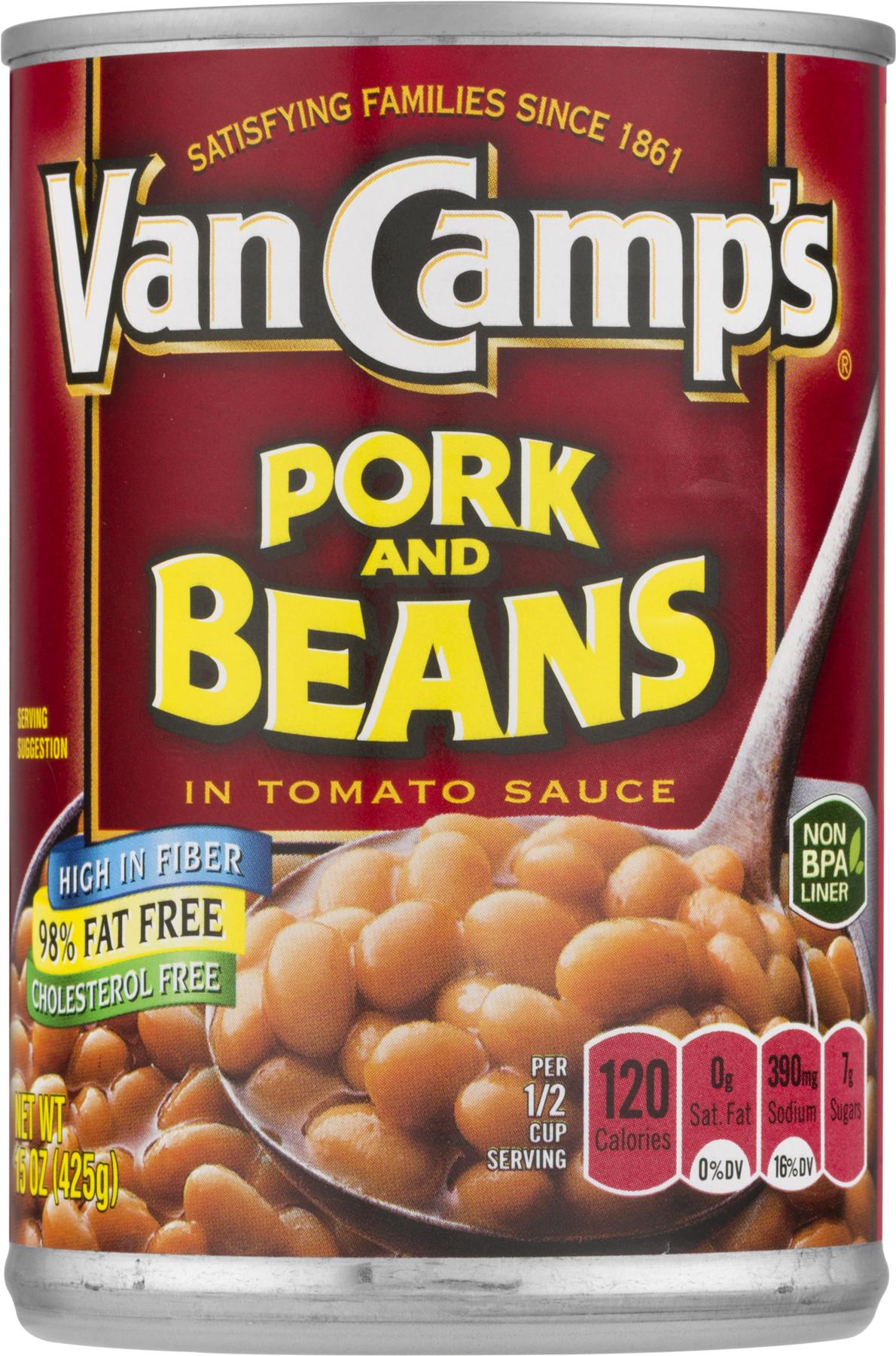 Van Camp Pork And Beans (1800x1800), Png Download