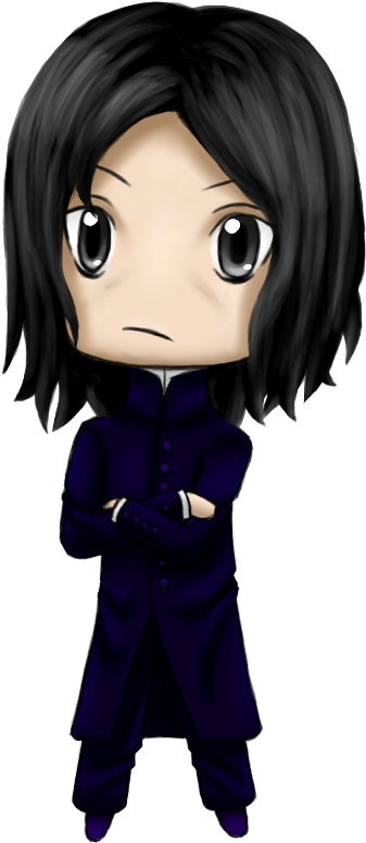 Snape Chibi Transparent (800x1000), Png Download