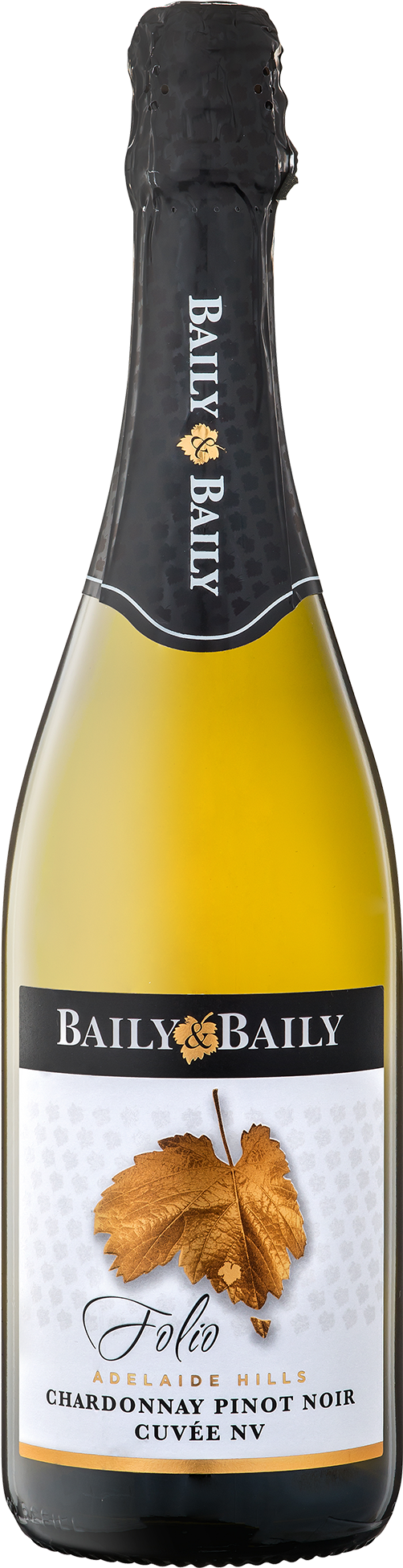 Baily & Baily Folio Sparkling Chardonnay Pinot Noir - Baily & Baily Chardonnay Pinot Noir (1600x2000), Png Download