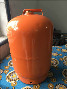 Lpg Gas Cylinder&steel Gas Tank - Steel (360x360), Png Download