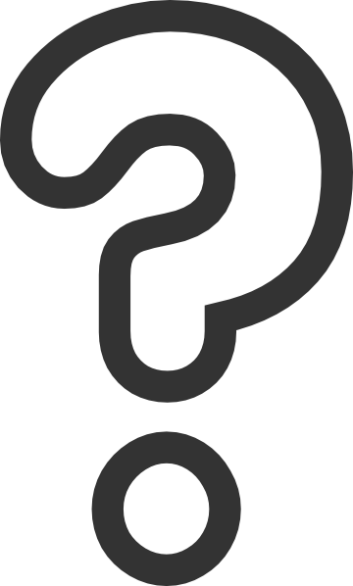 Question Mark Clipart Transparent - Draw A Question Mark (353x586), Png Download