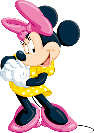 Minnie Mouse Png Transparent Image Png Images - Minnie Mouse In Love (399x563), Png Download