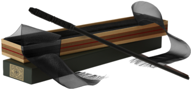 Severus Snape's Wand In Ollivanders Box - Harry Potter Wand (422x480), Png Download
