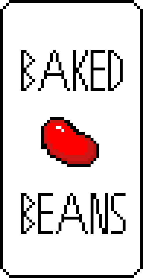 Baked Beans - Happy Bunny Lmao (530x980), Png Download