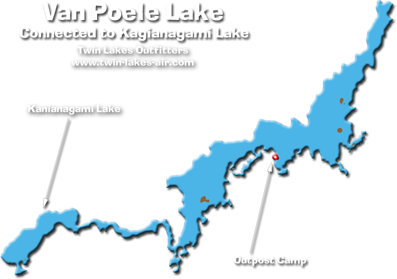 A Private 4 Mile Long Lake With Walleye And Northern - Map (793x557), Png Download