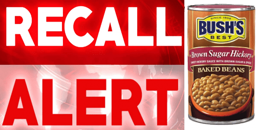 Bush's Baked Beans - Recall On Baked Beans (500x254), Png Download