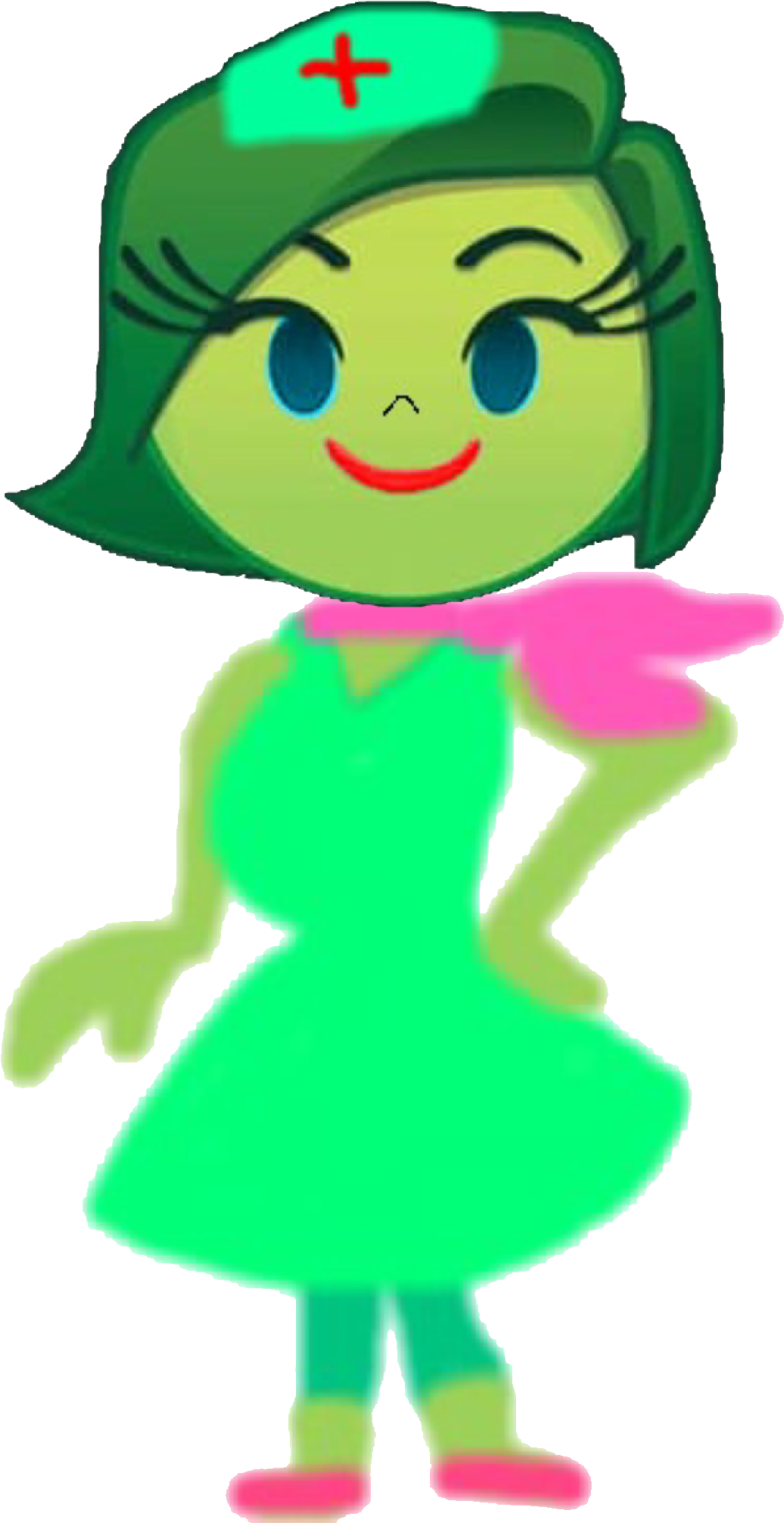 Nurse Disgust Rpg - Disgust (1222x2048), Png Download