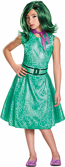 Girl Disgust Costume - Inside Out Disgust Costume (400x544), Png Download