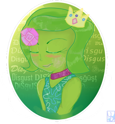 Adorable Inside Out Fan Art On Tumblr - Kraft Capacetes (500x500), Png Download