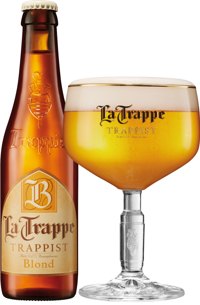 Latrappe Trappist Blond - La Trappe (800x1204), Png Download