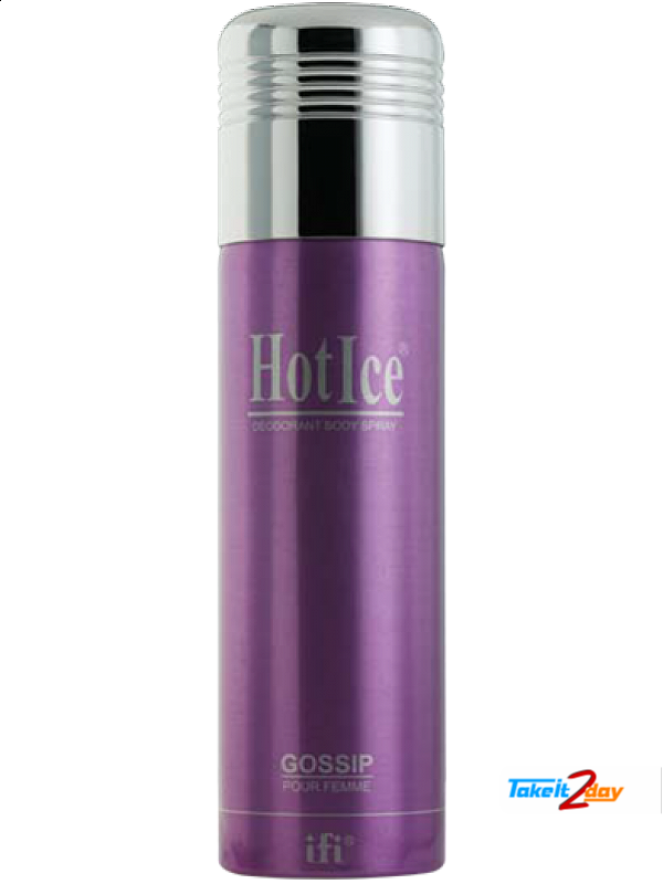 Hot Ice Gossip Deodorant Spray - For Men (600x800), Png Download