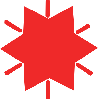 Red Snowflake Png Ярлыки - I Dont Know How But They Found Me (400x406), Png Download